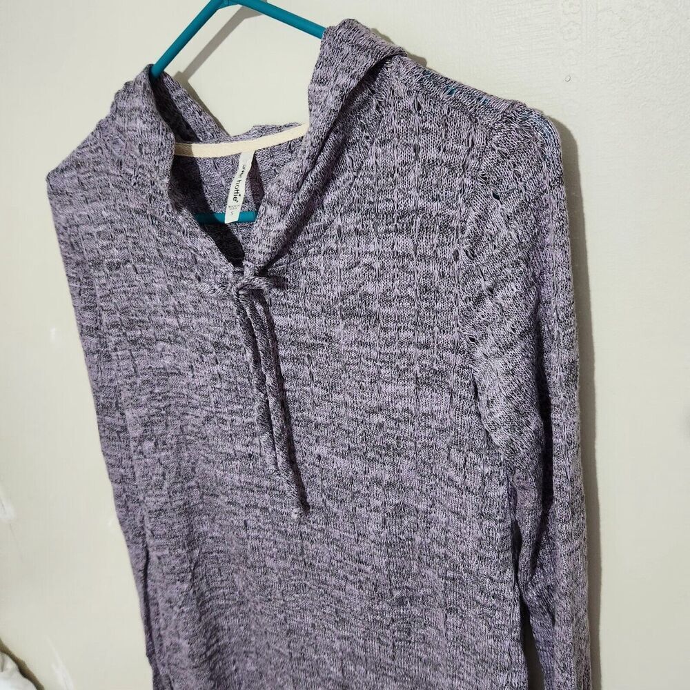 Ever Hottie Lightweight Hoodie Sweater Size Small Gray Color.  New - Picture 2 of 9